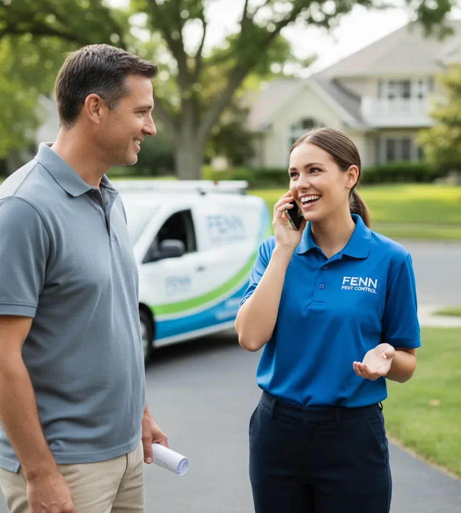Fenn Pest Control customer support in Davidson